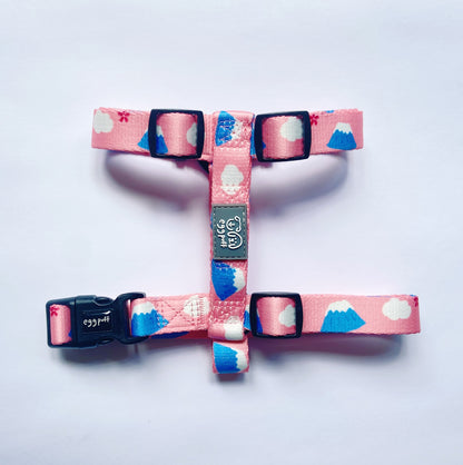 EGGPUFF Esssential Harness H型 胸背帶連牽繩 with leash