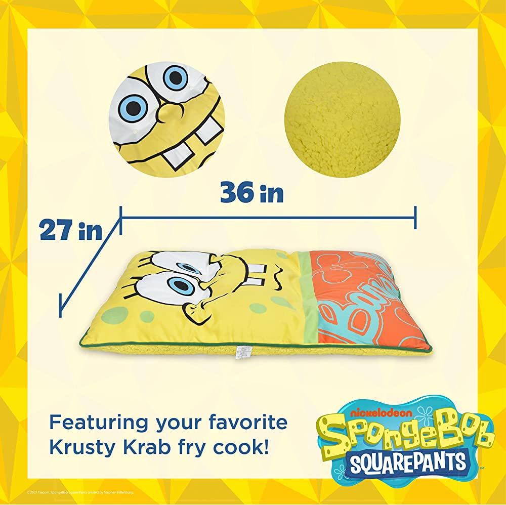 Spongebob Sponge-Bob Napper Dog Bed 海綿寶寶床仔