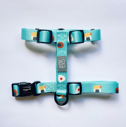 EGGPUFF Esssential Harness H型 胸背帶連牽繩 with leash