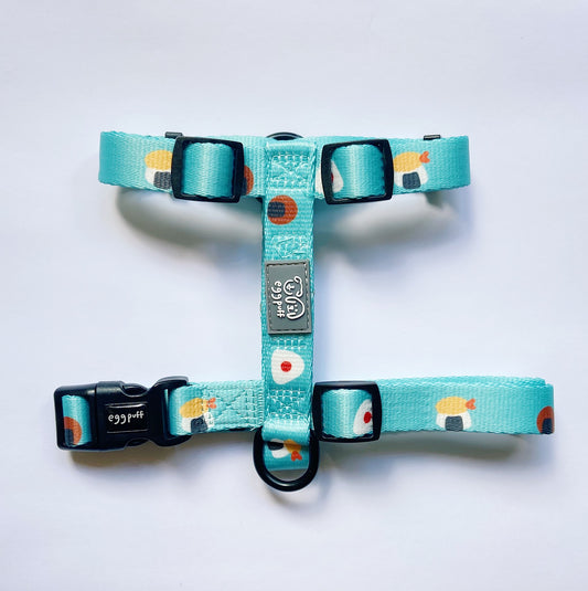 EGGPUFF Esssential Harness H型 胸背帶連牽繩 with leash