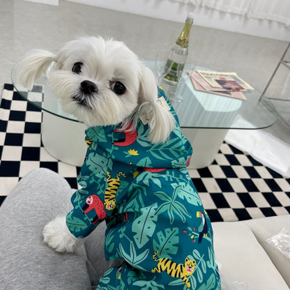 韓國熱帶雨林四腳雨衣 Korean rainforest four-legged raincoat