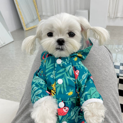 韓國熱帶雨林四腳雨衣 Korean rainforest four-legged raincoat