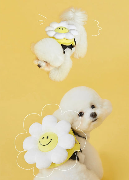 韓國笑花花背包狗繩 Korean Smile Flower Bag Leash