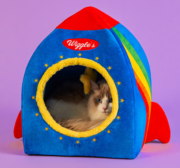 Wiggle Wiggle 太空火箭飛船寵物床 Space Trip Pet Bed