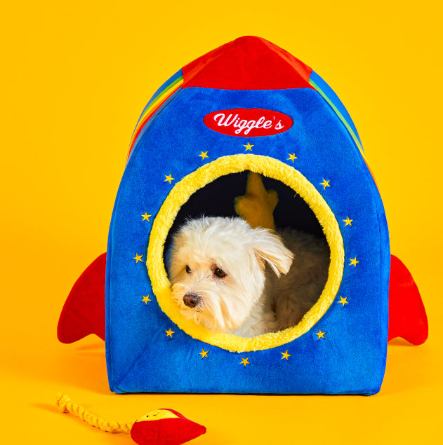 Wiggle Wiggle 太空火箭飛船寵物床 Space Trip Pet Bed