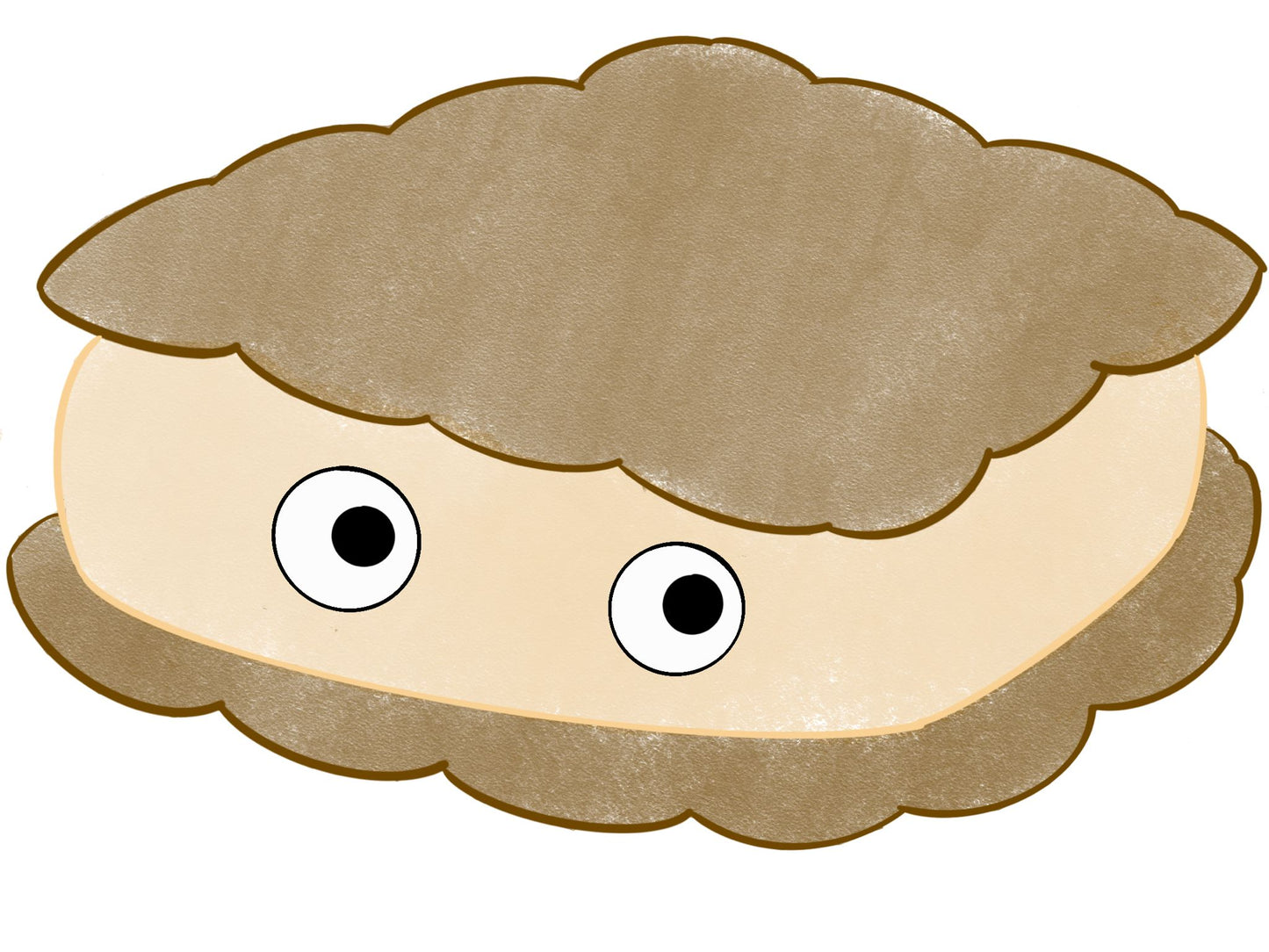 韓國巨型夾心曲奇藏食玩具 Giant Cookie