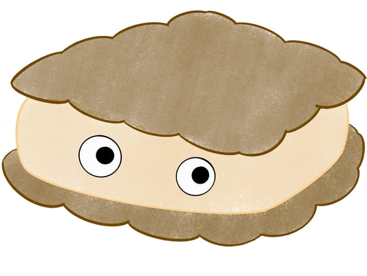 韓國巨型夾心曲奇藏食玩具 Giant Cookie