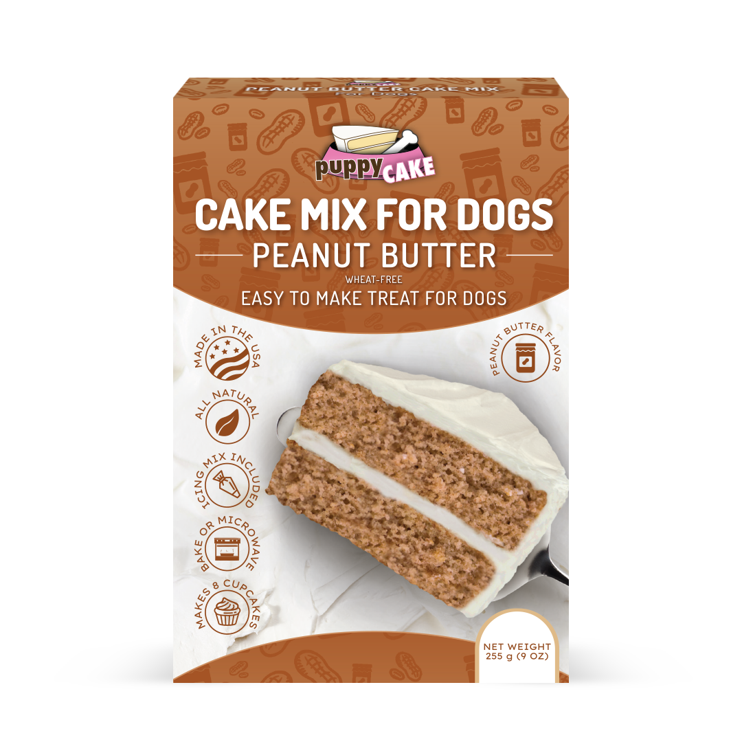 Puppy Cake Mix - 花生醬味蛋糕 Peanut Butter (wheat-free)