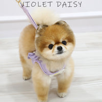 Itsdog 荷葉邊花花胸帶 Lotus Leaf Edged Floral Harness