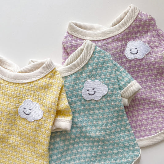 韓國小雲朵開胸啪樓三色 Cloud Cotten blend