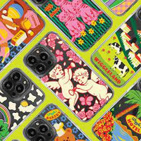 【限時優惠】Wiggle Wiggle iPhone case 織標款 三隻小貓