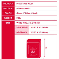 【限時優惠】Wiggle Wiggle iPad case 三色可選