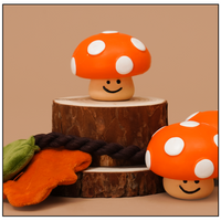 BaconBox Orange Mushroom Latex Toy 菇菇乳膠玩具