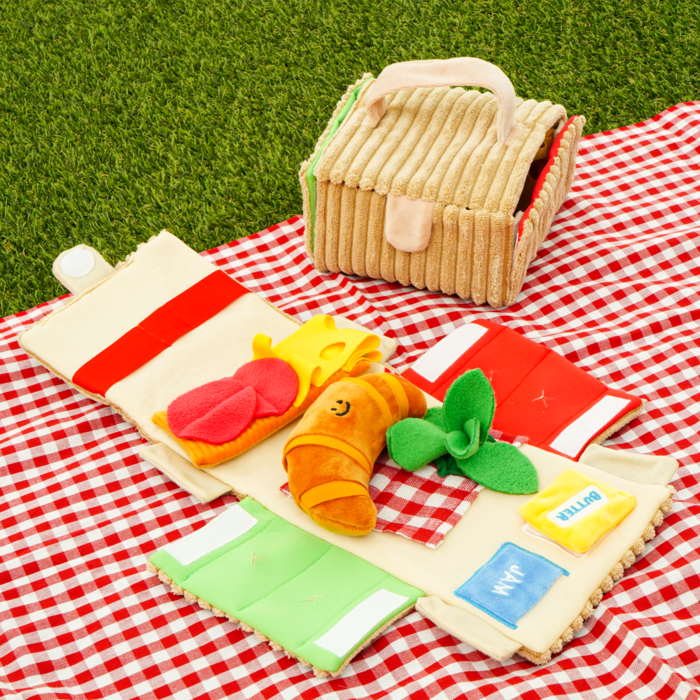 Baconbox Picnic Basket Nose Work Toy 野餐盒藏食玩具