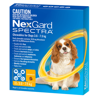 （現貨) Nexgard Spectra 6 packs 六粒裝