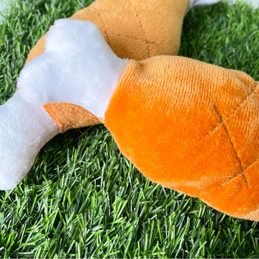 發聲雞髀玩具 Squeaky Chicken toy