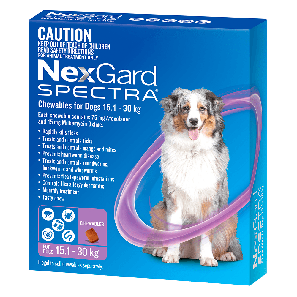 (預訂2星期到貨) Nexgard Spectra 6 packs 六粒裝