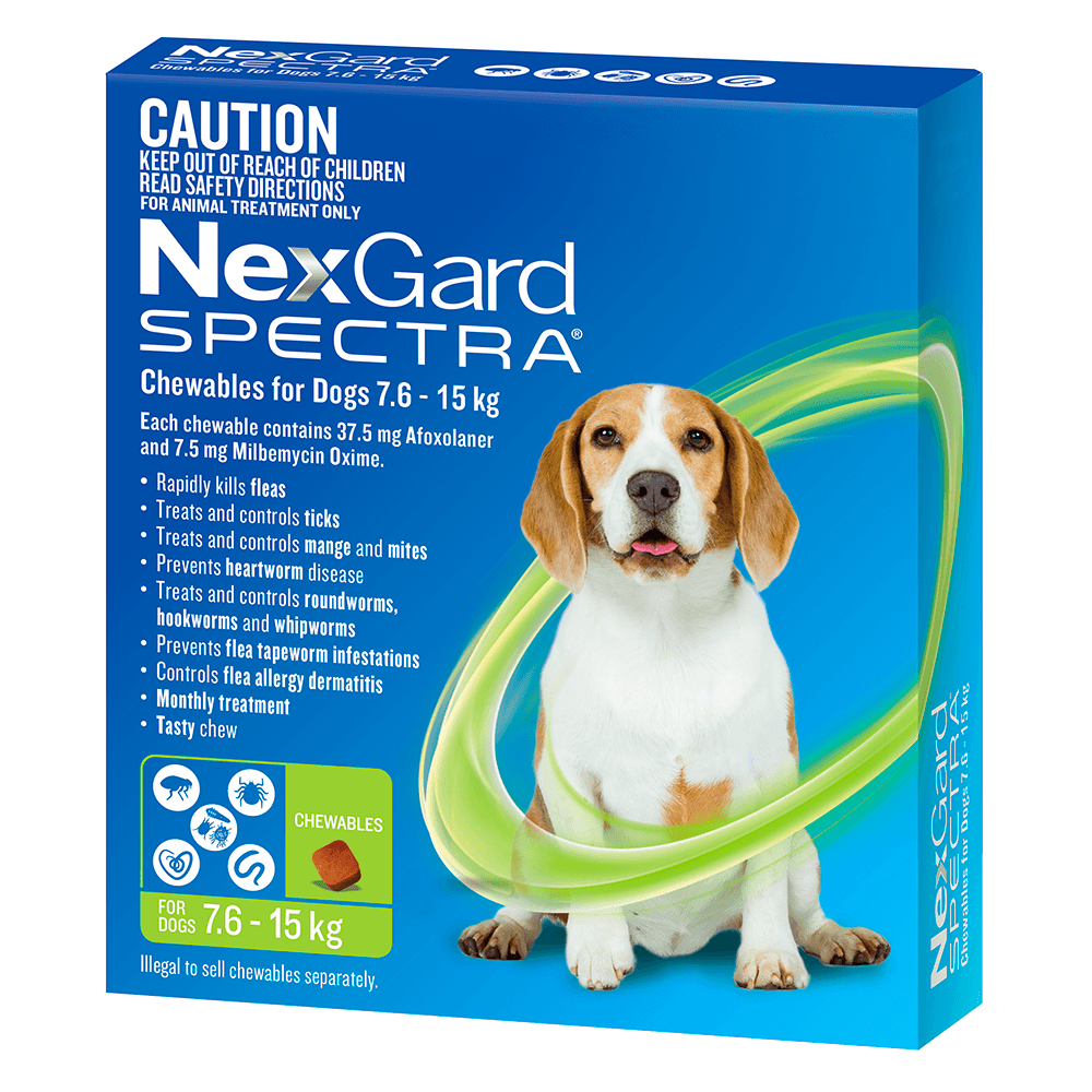 (預訂2星期到貨) Nexgard Spectra 6 packs 六粒裝